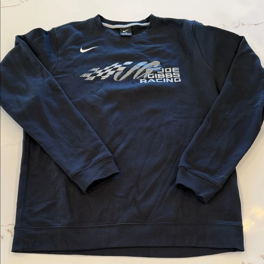 Nike Black Racing Sweatshirt Size M